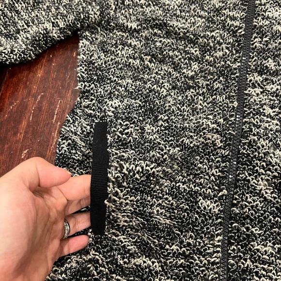 Diesel grey,black,white knit zip up sweater - Picture 10 of 12